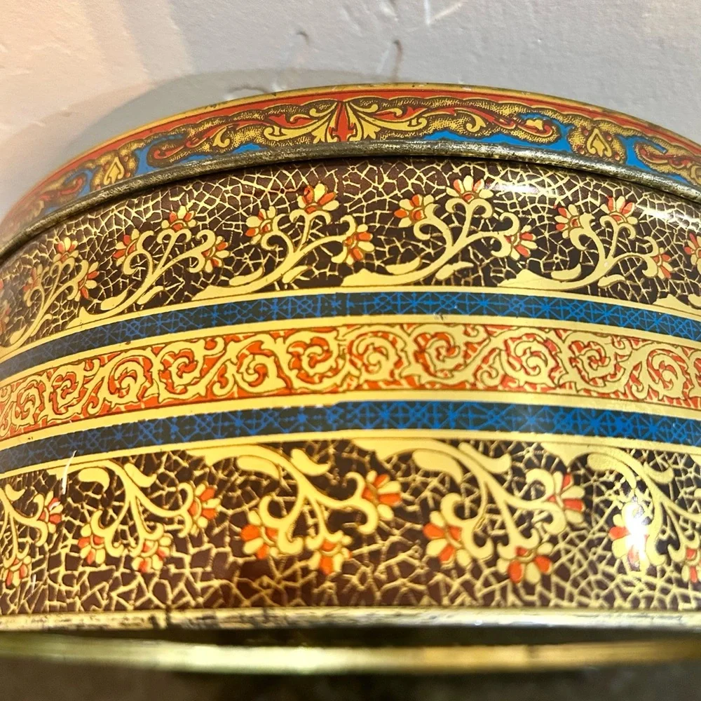 Vintage 8” Hostess Fruit Cake Tin from Continental Baking Co USA